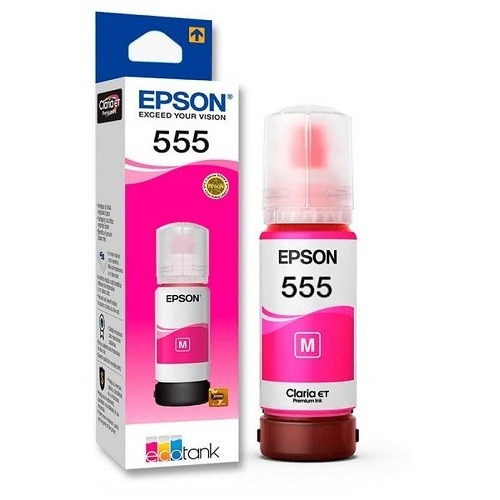  Tinta Epson T555 Magenta L8160 L8180 Original T555320-al