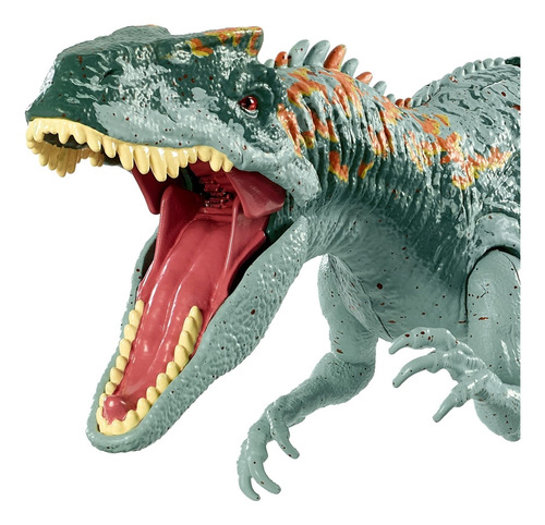 Boneco De Ação Mattel Jurassic World Roar Attack Allosaurus