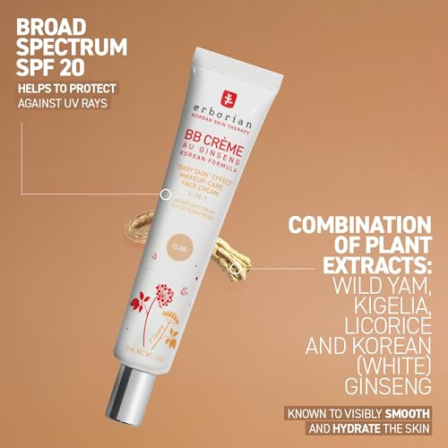 Crema Bb Erborian Con Ginseng Y Chocolate, Ligera