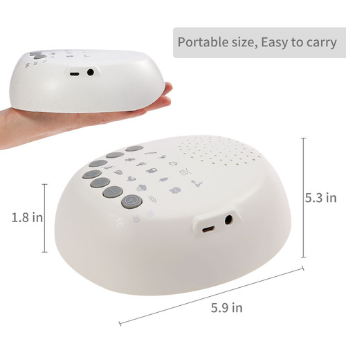 15 Branco Bebê Soothers Do Sono Máquina Do Som Comruído