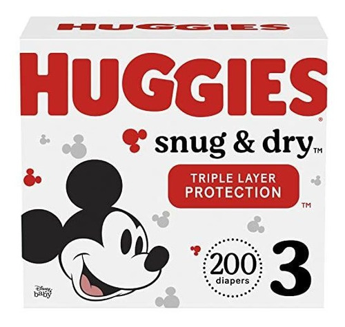 Huggies Pañales Para Bebé Etapa 3 X 200