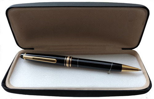 Portaminas Montblanc Meisterstuck Pix Dorado 5mm Original