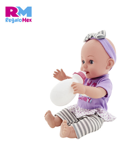 Juguete Aprendizaje Para Niñas Muñeca Bebé Con Accesorios