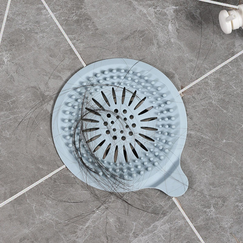 3 Tapón De Bañera, Alfombrilla De Drenaje De Azul Claro