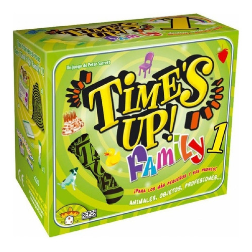 Time's Up! Family 1 (verde) - Juego De Mesa - Español!