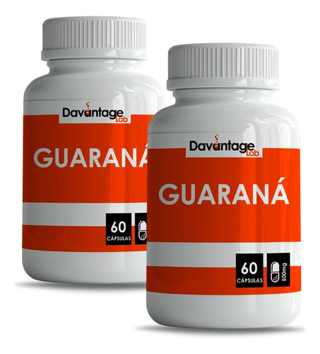 Kit 2x Guaraná Em Cápsulas - Energize Sua Rotina