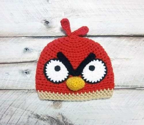 Imagem 2 de 3 de Conjunto Newborn Angry Birds Red - Fantasia Bebe Acessorios