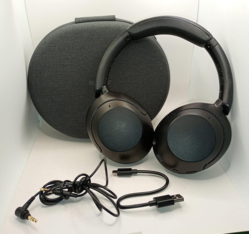 Fone De Ouvido Over-ear Sem Fio Sony Wh-xb910n Preto Srm3374 Preto (Usado)