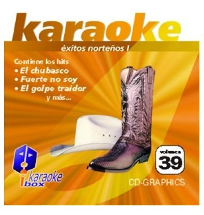 Cd+g Karaoke K-box Éxitos Norteños I