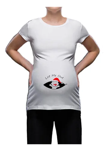 Blusas navideñas store para embarazadas