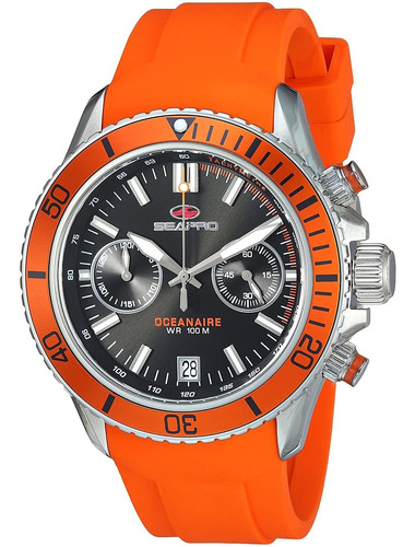 Reloj Hombre Seapro Sp0331 Cuarzo Pulso Naranja Just Watches