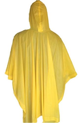 Imagen 4 de 9 de Poncho Lluvia Agua Pvc 100% Impermeable Transparente