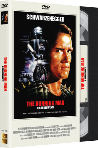 Imagem 1 de 4 de The Running Man, O Sobrevivente - London Vhs Collection