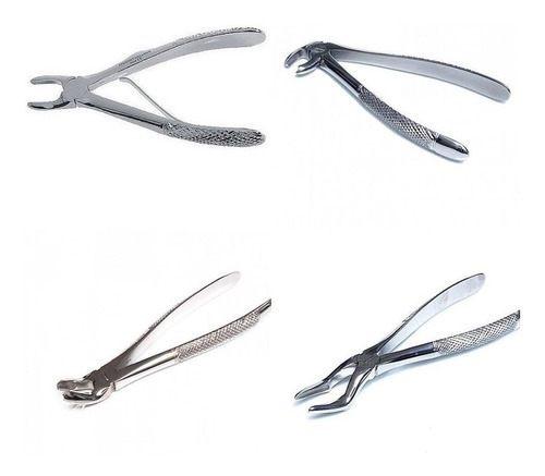 Pack/set De 5 Forceps Dentales Odontologo Envió Gratis