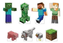 Comprar Minecraft Displays Decorativos Para Fiesta Infantil
