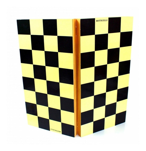 Tabuleiro Estojo Para Xadrez Madeira Maciça 3x3 - Botticelli