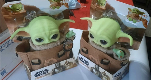 Star Wars Beby Yoda Mattel. Con Morral Y Sonidos. Disponible