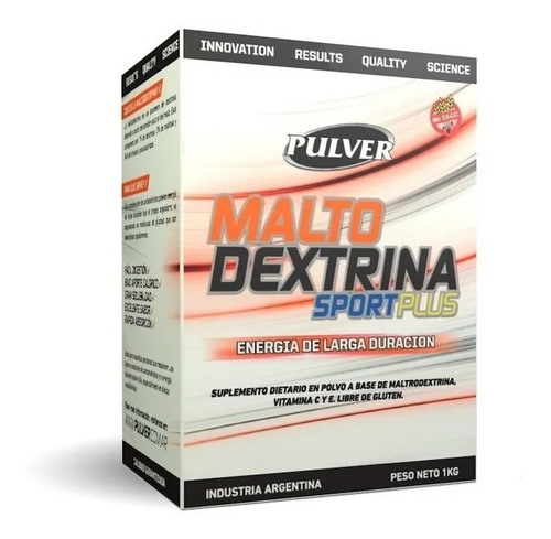 Pulver Maltodextrina Sport 1 Kg Carbohidrato Post Entreno