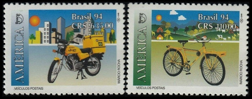 Tema América Upaep - Bicicleta - Moto - Brasil - Serie Mint