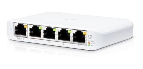 Switch 5 Puertos Gigabit Flex Mini Unifi Poe Usb-c Ubiquiti 