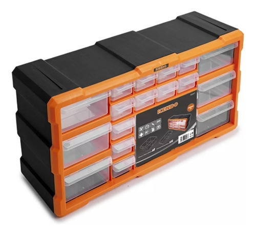 Caja Organizador Plastico 49,5x16x25,5 Cm Kendo 90247
