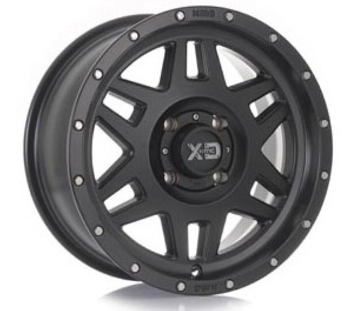 Rines 14x7 4/110 Kmc Xd Xs128-machete Negro Satinado