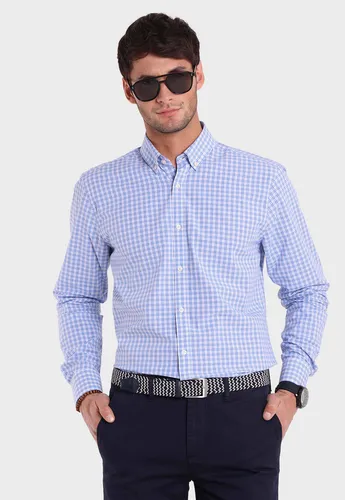 Camisa Cuadros Manga Larga Arrow