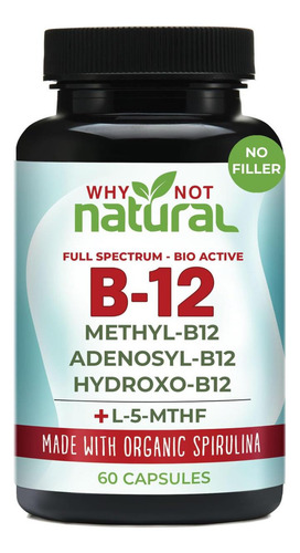 ¿Por qué no tomar un suplemento natural de vitamina Bmcg con metilcob?