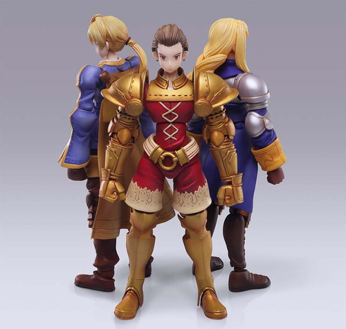 Bring Arts Final Fantasy Tactics 3 Pack Ramza Delita Agrias