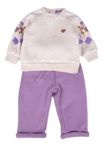 Buzo Bebe Melange Pillin (pvb527-25mLG )