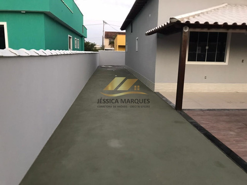 42-3 Casa 2 Quartos, Piscina E Área Gourmet Em Unamar - Cf
