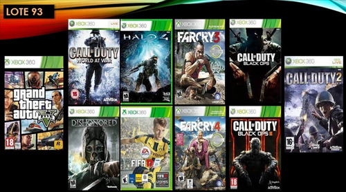Gta V Juegos Originales Xbox 360 Pack 93 (Usado)