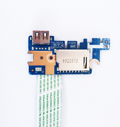 Puertos Usb Sd Leds Indicadores Hp 15-bw 15-bs 4350ep32l01 (Usado)