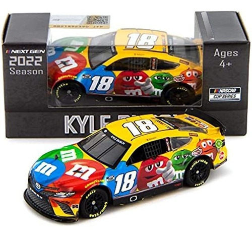 Lionel Racing Kyle Busch 2022 M&m Diecast Car 1:64 Scale