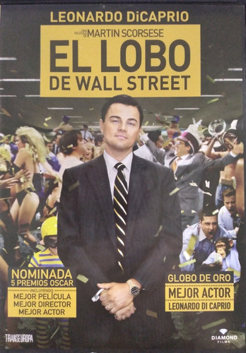 El Lobo De Wall Street - Dicaprio - Cinehome Originales