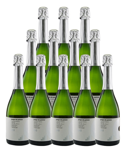 12 Botellas De Vino Espumoso Juego De Pelota 08 Riesling 750