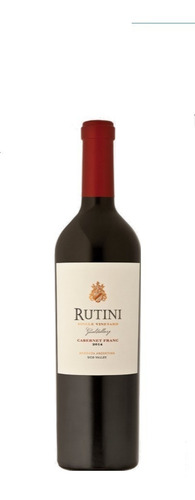 Imagen 1 de 1 de Rutini Single Vineyard Gualtallary Cabernet Franc 750ml