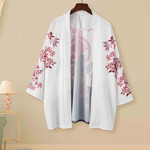 Kimono Chaqueta Kimono Estampado Sakura Totem Mujer