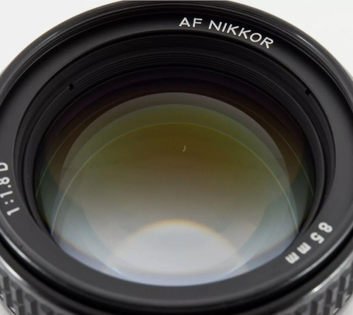 Lente Nikon 85mm 1.8 Focal Fija Retratos Sin Hongos Ni Rayas