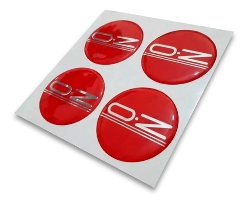 Centros De Rin Oz Racing Emblemas Resinado, 4 Piezas. 