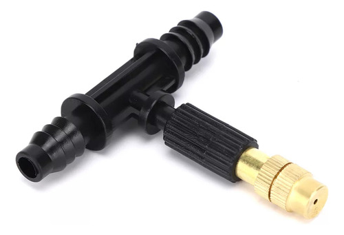 10 Boquillas For Rociar Agua Con Conector En Forma De T Par