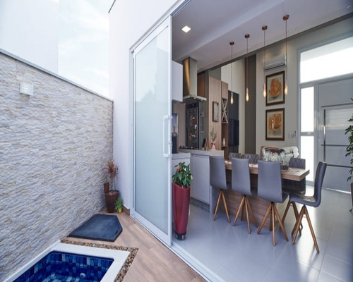 Imagem 9 de 15 de Casa 136m² 3 Dormitórios 1 Suíte Com Closet Condomínio Terras De São Francisco Sorocaba - Ca00918 - 69784048