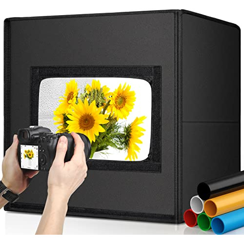 Glendan Light Box Photography, 10 X10 Photo Box Con Npl2b