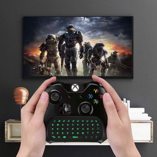 Timovo Teclado Con Retroiluminacion Verde Para Xbox One, ...
