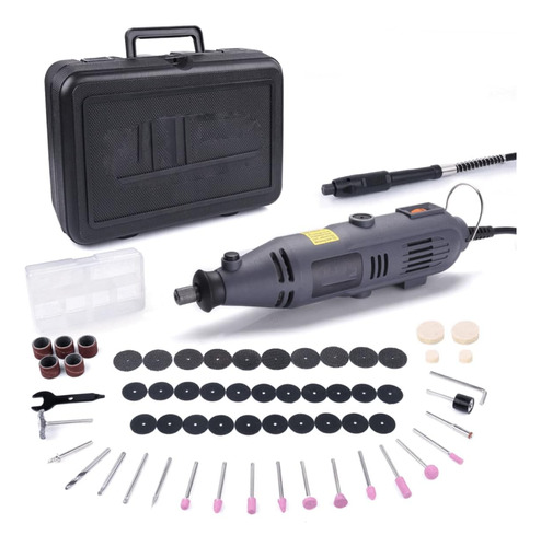 Rotary Tool With Flex Shaft, 135w Variable Speed And 60...