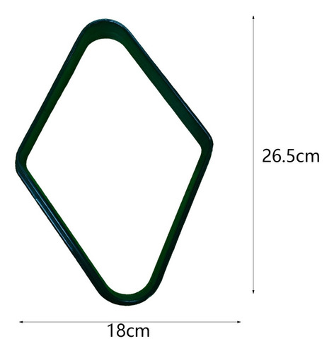 Soporte Para Bolas De Billar, Práctico Equipo De Rombos