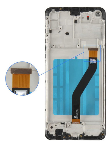 Sjpm Para Samsung Galaxy A21 A215 Pantalla Táctil Lcd Con