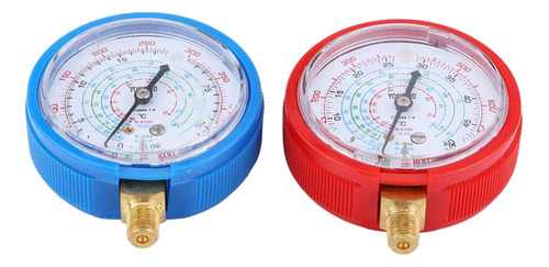 Refr, 2 Unidades, Medidor De Alto Y Bajo Calibre, Aire Acond
