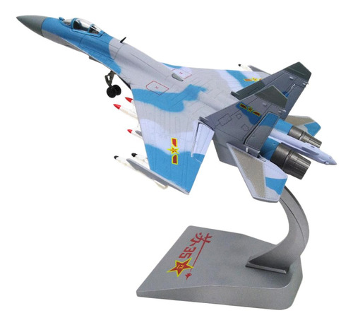 35 Flanker Fighter 1:72 Diecast Display Modelo Con Soporte