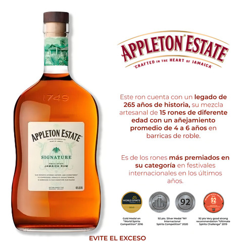 Ron Appleton Estate Signature Blend 750ml